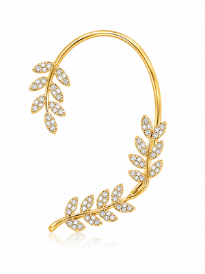 Ivy Leaf Ear Cuff - Pair [𝗡𝗲𝘄 𝗔𝗿𝗿𝗶𝘃𝗮𝗹]