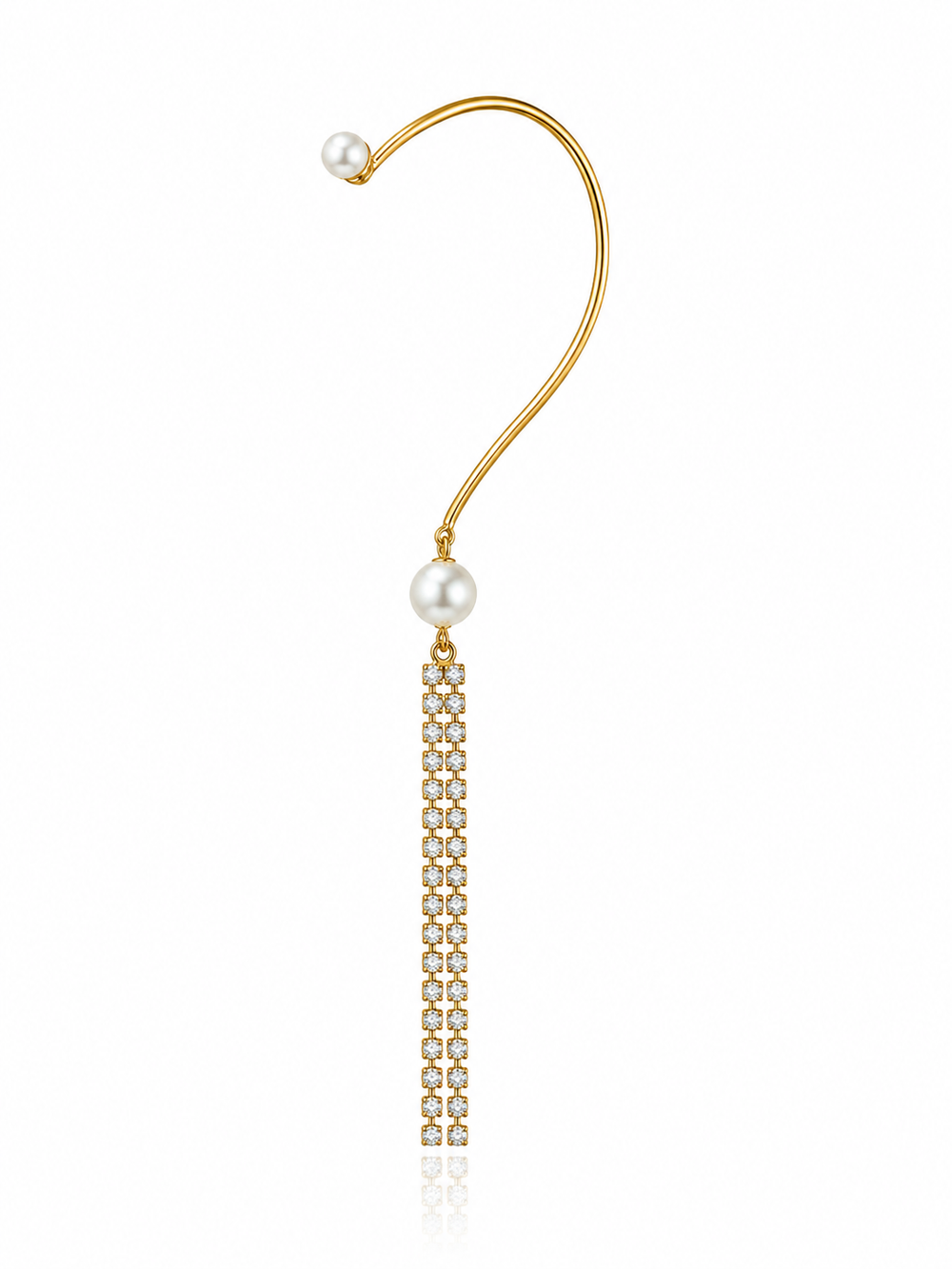 Elara Drop Ear Cuff - Pair [𝗡𝗲𝘄 𝗔𝗿𝗿𝗶𝘃𝗮𝗹]