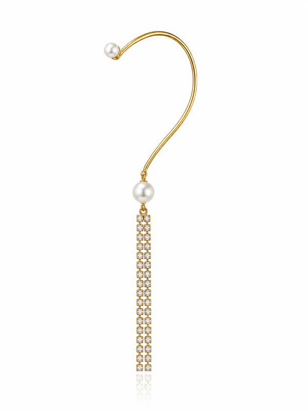 Elara Drop Ear Cuff - Pair [𝗡𝗲𝘄 𝗔𝗿𝗿𝗶𝘃𝗮𝗹]