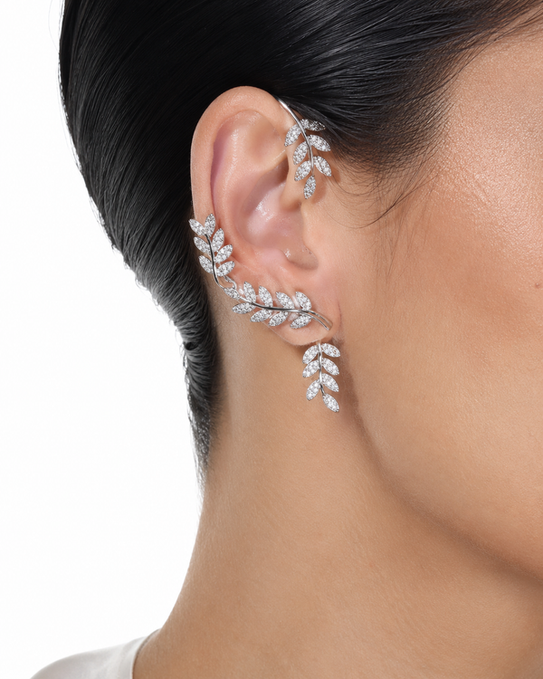 Ivy Leaf Ear Cuff - Pair [𝗡𝗲𝘄 𝗔𝗿𝗿𝗶𝘃𝗮𝗹]