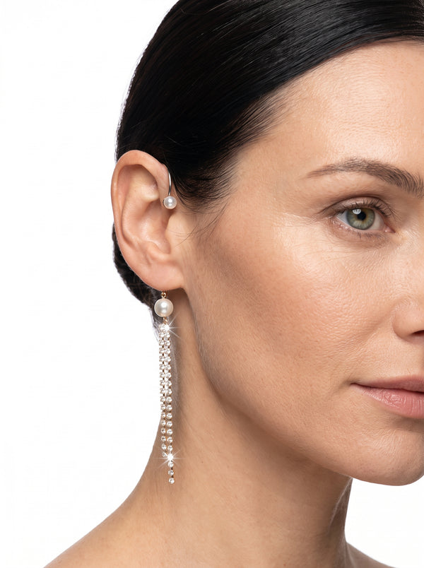 Elara Drop Ear Cuff - Pair [𝗡𝗲𝘄 𝗔𝗿𝗿𝗶𝘃𝗮𝗹]