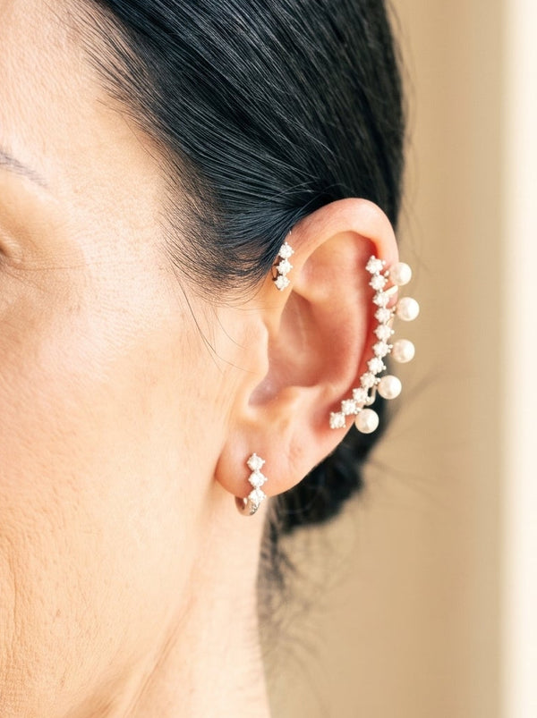 Celeste Pearl Ear Cuf - Pair [𝗡𝗲𝘄 𝗔𝗿𝗿𝗶𝘃𝗮𝗹]