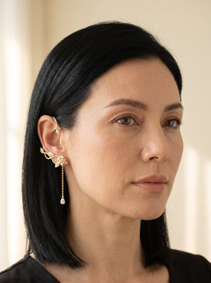 Rosalie Vine Ear Cuff - Pair [𝗡𝗲𝘄 𝗔𝗿𝗿𝗶𝘃𝗮𝗹]