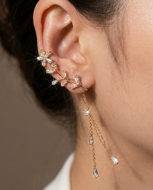 Stellar Petal Ear Cuff - Pair